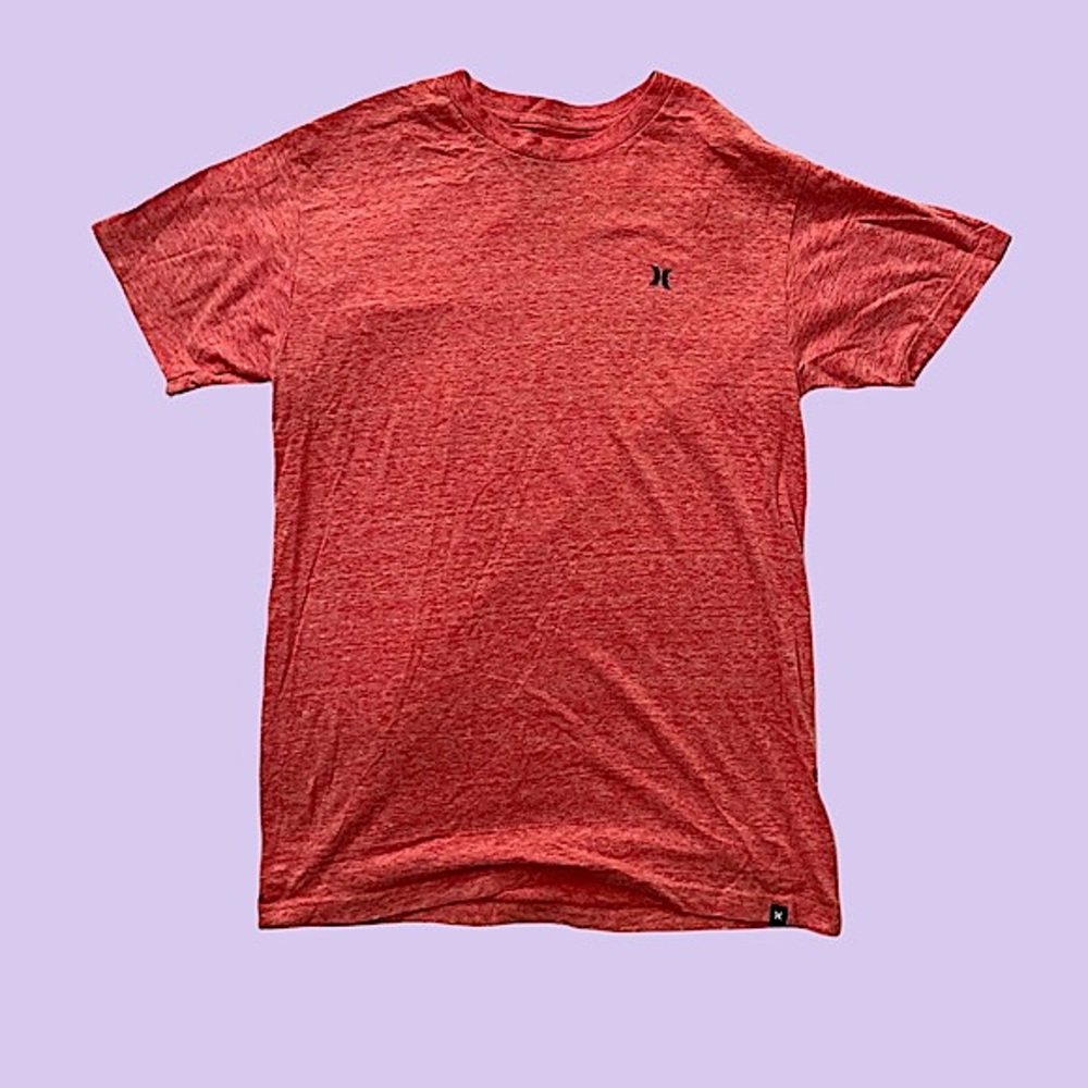 HURLEY Men’s T-shirt•Soft red faded look•Loose fit• Men’s Small